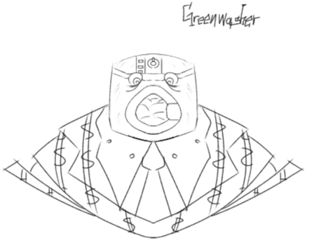 First iteration of Greenwasher (Design by Jello)
